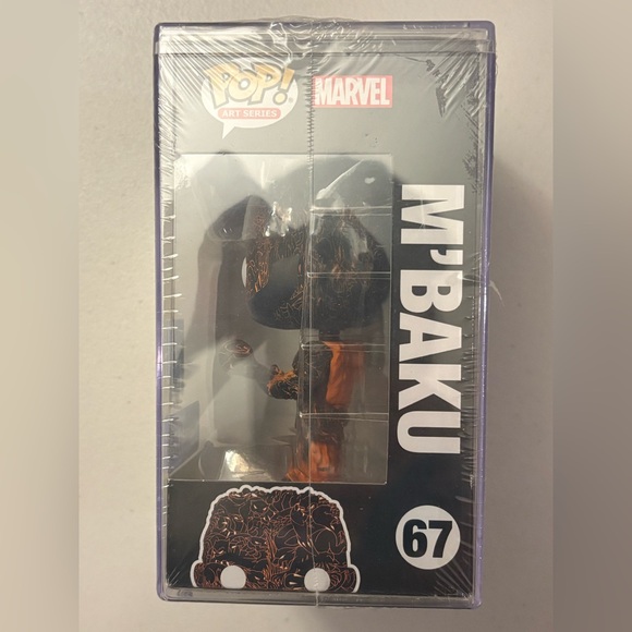 Funko Pop! Art Series #67 M’Baku Black Panther Marvel Sealed Hard Case - Picture 2 of 5